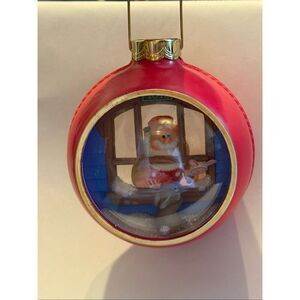 Hallmark Boxed1984 Lighted Ornament SANTAS WORKSHOP Lighted Ornament Not Tested